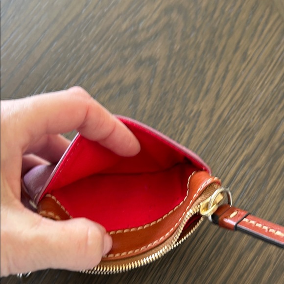 Dooney & Bourke Pebbled Leather Key Holder NWOT - Picture 5 of 6